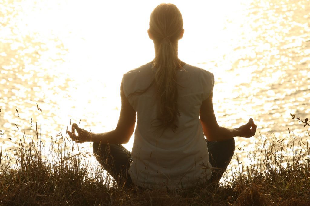 Meditating Woman